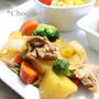 豚肉とじゃが芋のコチジャン炒め　晩飯　レシピ