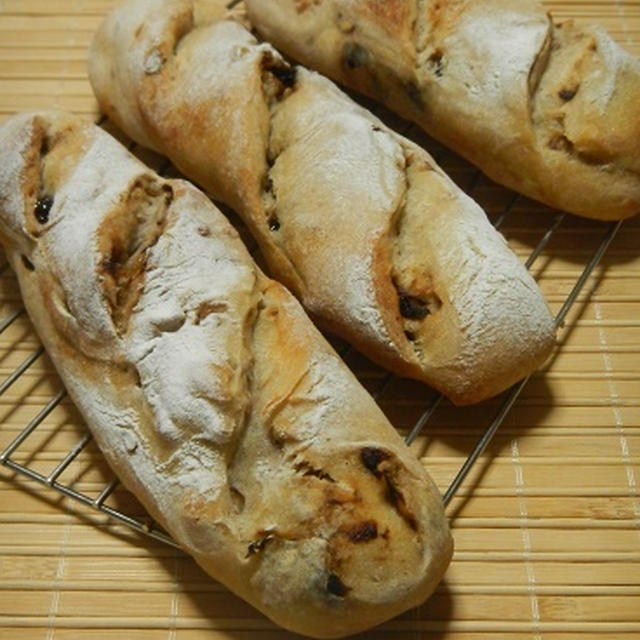 柿酵母で再びパン