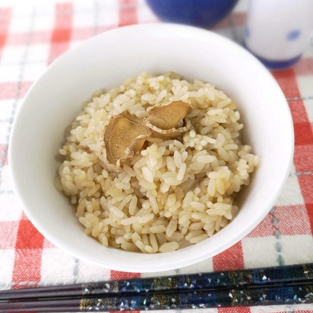 新米の味を楽しむ♪醤油ごはん