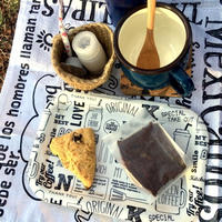 手作りスコーンでコーヒータイム＠中央公園　＆野外でコーヒータイム＆コーヒーバックの中身
