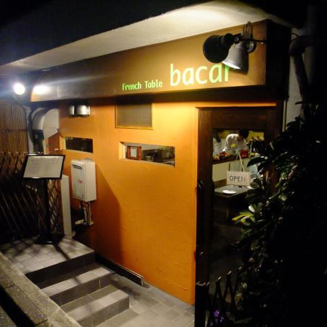 神泉）bacar へ お出かけディナー前編