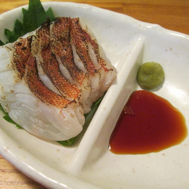 旨魚料理 アカハタの焼き霜造り By まるかつさん レシピブログ 料理ブログのレシピ満載