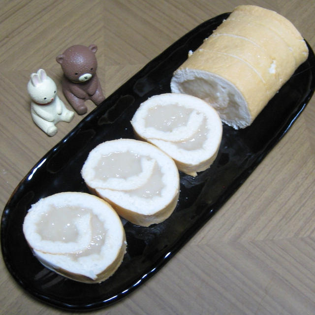 卵白でロールケーキ(片栗粉編)