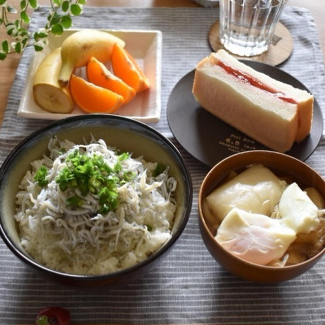 試合当日朝ごはん♪…ヤバイこれ。と言ったもの。