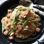 サーモンといんげんの胡麻クリームパスタ♪と最近のご飯。