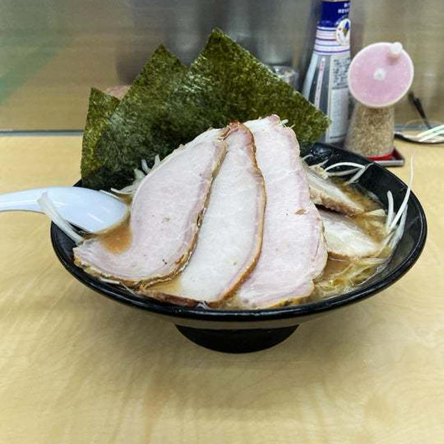 チャーシューネギらーめんを啜る 〜魚粉〜