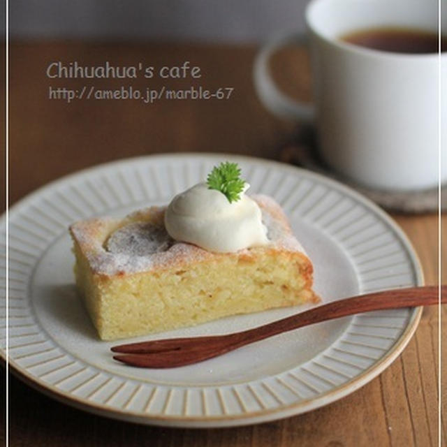 スクエア バナナケーキ By Marble さん レシピブログ 料理ブログのレシピ満載