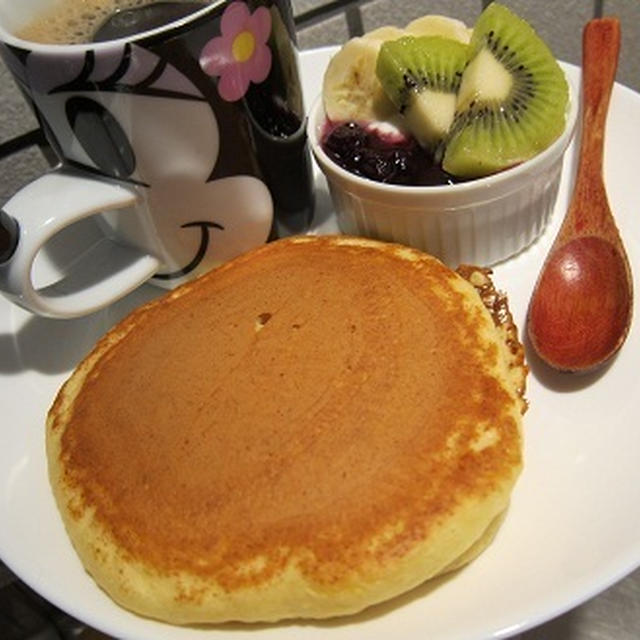 レモン香るホットケーキ♪