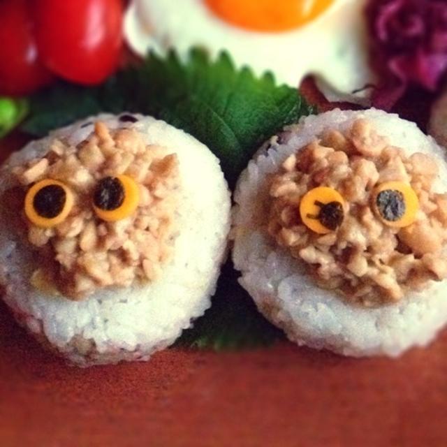 手作り納豆で＊納豆おにぎり