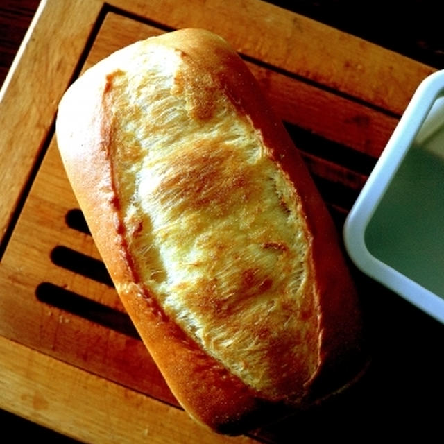 バタートップ・・ミニ食パン＆にゃお♪