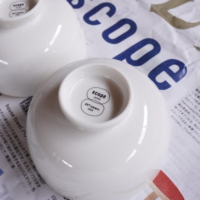 scopeアズ茶碗レビュー｜25周年限定カラーが届いた！サイズ感と使い方も詳しくレポ