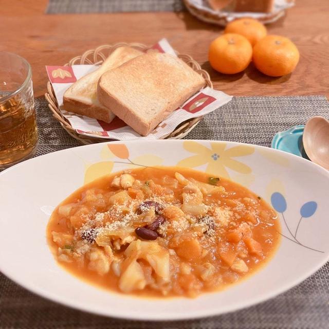 サイゼリヤ再現！ミネストローネ似せてみた！