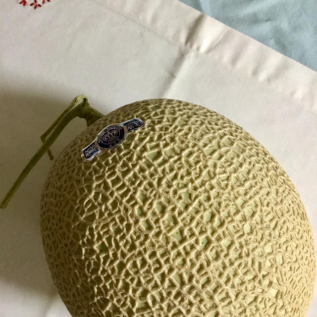 週末は高級マスクメロン