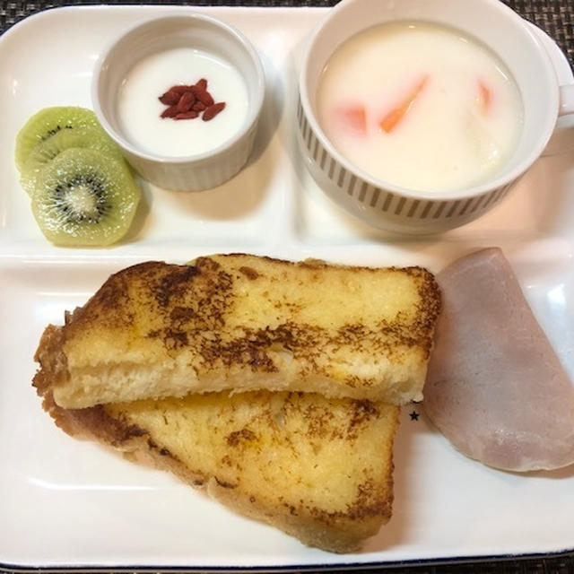 フレンチトースト♡休日朝ごはん