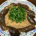 なす素麺と麻婆豆腐とポテトサラダ by watakoさん