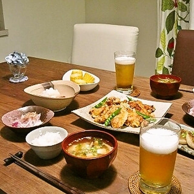 鶏天、大根のステーキなど