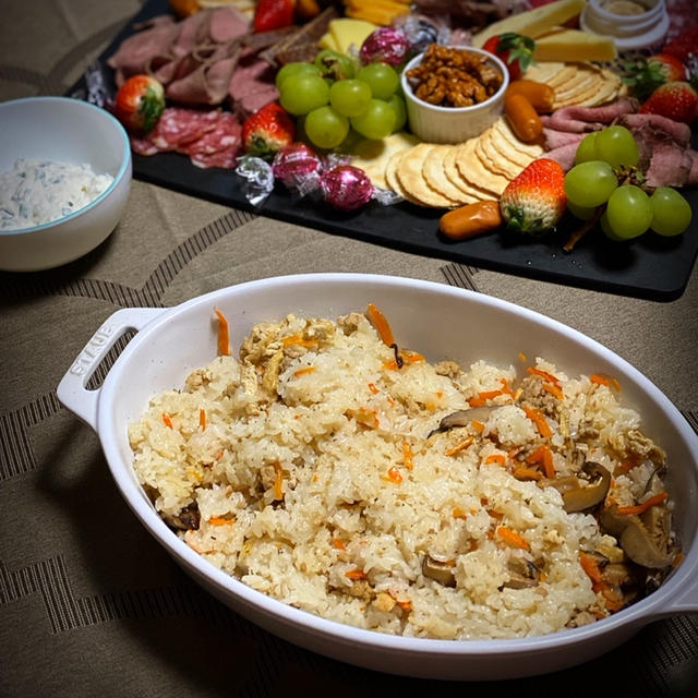 もっちり五目おこわの作り方
