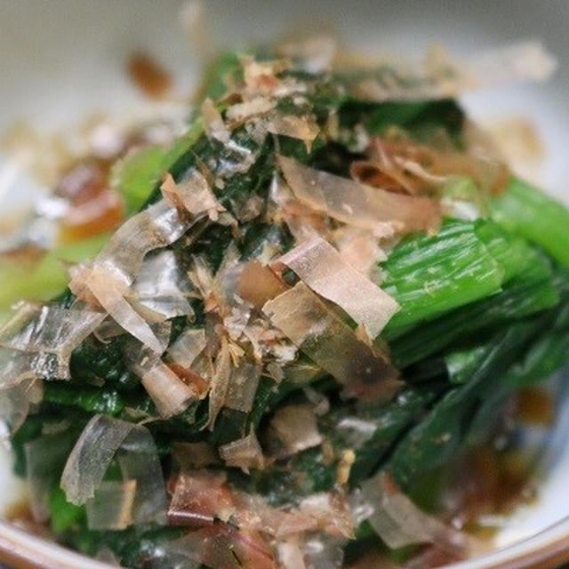 ほうれん草のお浸し～料理ブログへの私の思い