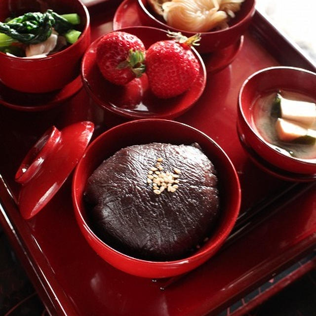 お彼岸　☆　かなりすごいお団子☆☆☆