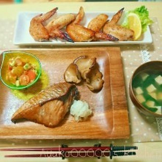 【鰤の照り焼き定食なおうちゴハン＊】