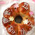 Happybirthday お花のちぎりくるみレーズンパン
