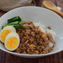 ひき肉で作る簡単！子供も食べれる！ルーロー飯
