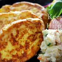 パパンのオニオングラタン味で簡単サラダフレンチトースト