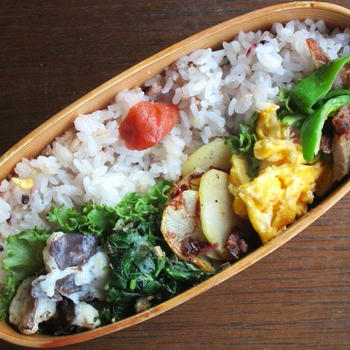 お弁当の卵