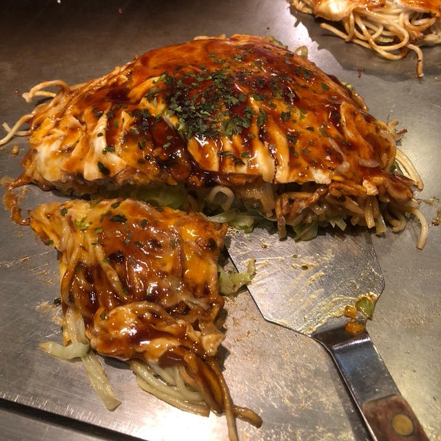 名倉familyが食べたおいしいお好み焼き！