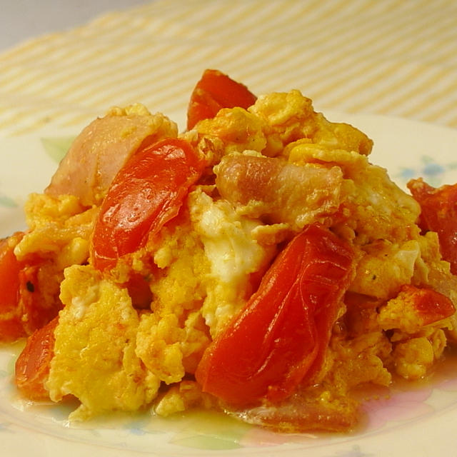 卵とトマトの炒め物