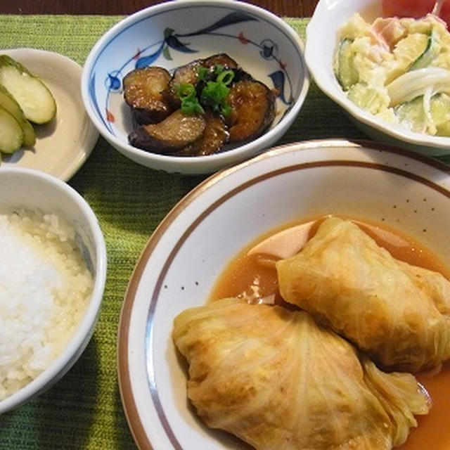 ナスの味噌炒めがうまうま～　＆　業務スーパー円高還元セールが安い！！