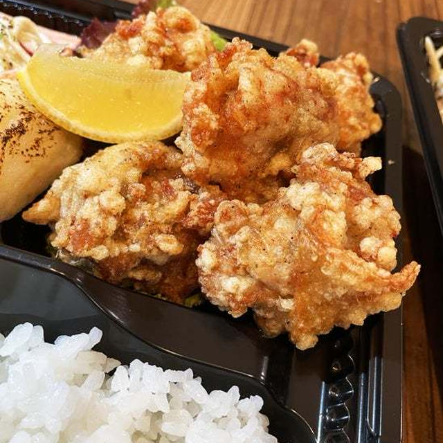 国産若鶏の塩から揚げ弁当 〜noboru 魚武商店〜