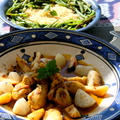 モロッコ風鶏肉とマルメロのタジン