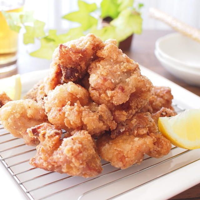 必食のやみつき味！鶏もも肉のうま塩から揚げ