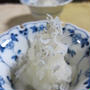 「おろし大根のちりめんじゃこ添え」