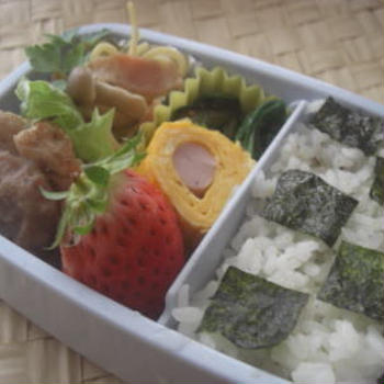 殿１と姫２のお弁当