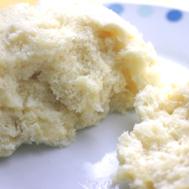 レンジで簡単チーズ蒸しパン