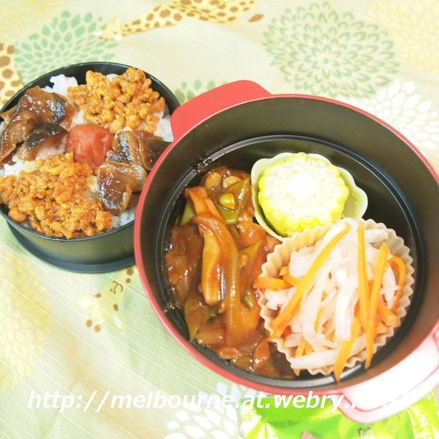 花組公演　＆　お弁当は　ミートボールのデミ煮