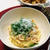 クリーム明太子パスタ