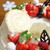 ヨーグルトのクリスマスシフォン