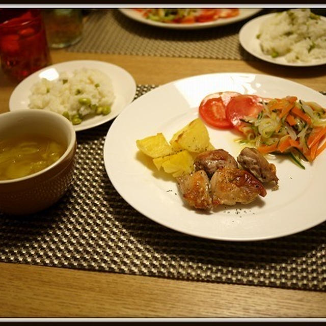 塩レモンマリネチキンとかつけ麺とかワンダーシェフとか！Chiken etc.