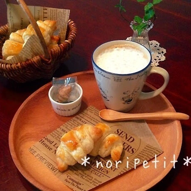 パイシートde簡単♡焼きたてサクサク〜ミニチョコクロワッサン♡と最終回‼︎