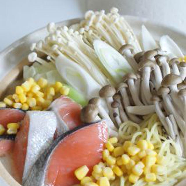 「石狩鍋ラーメン」