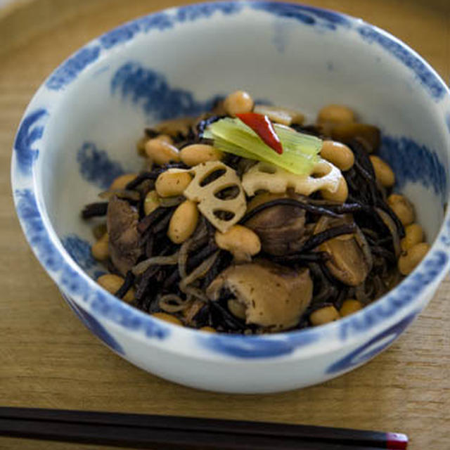 我家の常備菜　　ひじき
