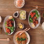 今日の晩ごはん～から揚げと納豆オムレツ～