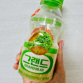 【韓国コンビニ☆GS25】セリ味のヤクルトって一体どんな味？
