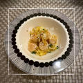 【レシピ】お家でフレンチコース風ディナー✨お魚料理は・・・／ホタテのオレンジポワレ