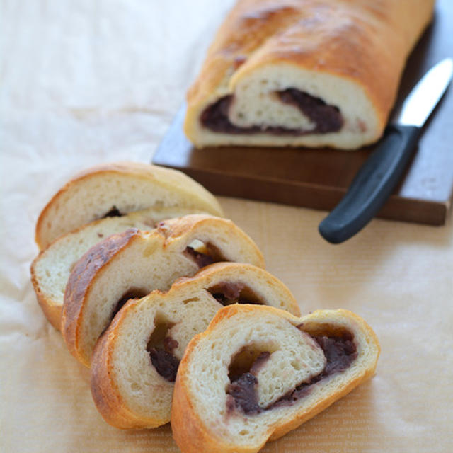 フランスあんパン。【甘じょっぱで美味】