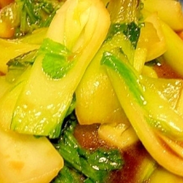 中華青菜炒め　青梗菜