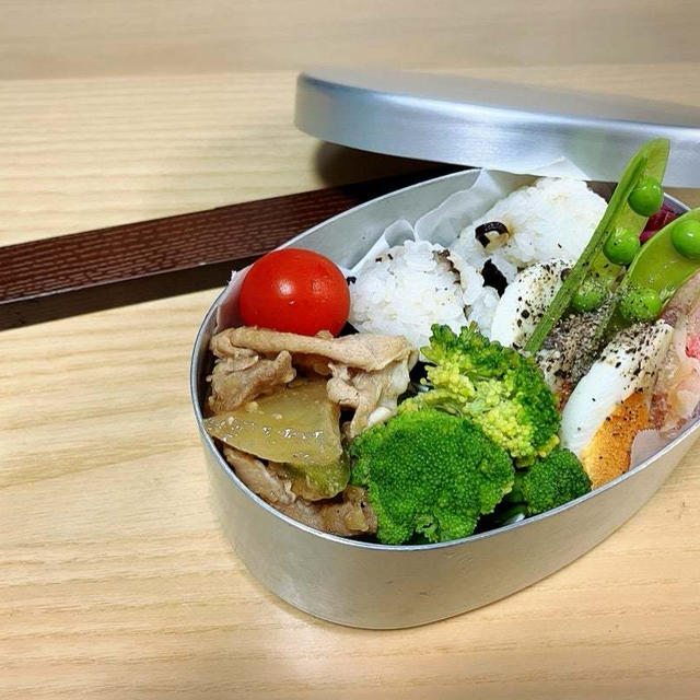 月曜日のお弁当。